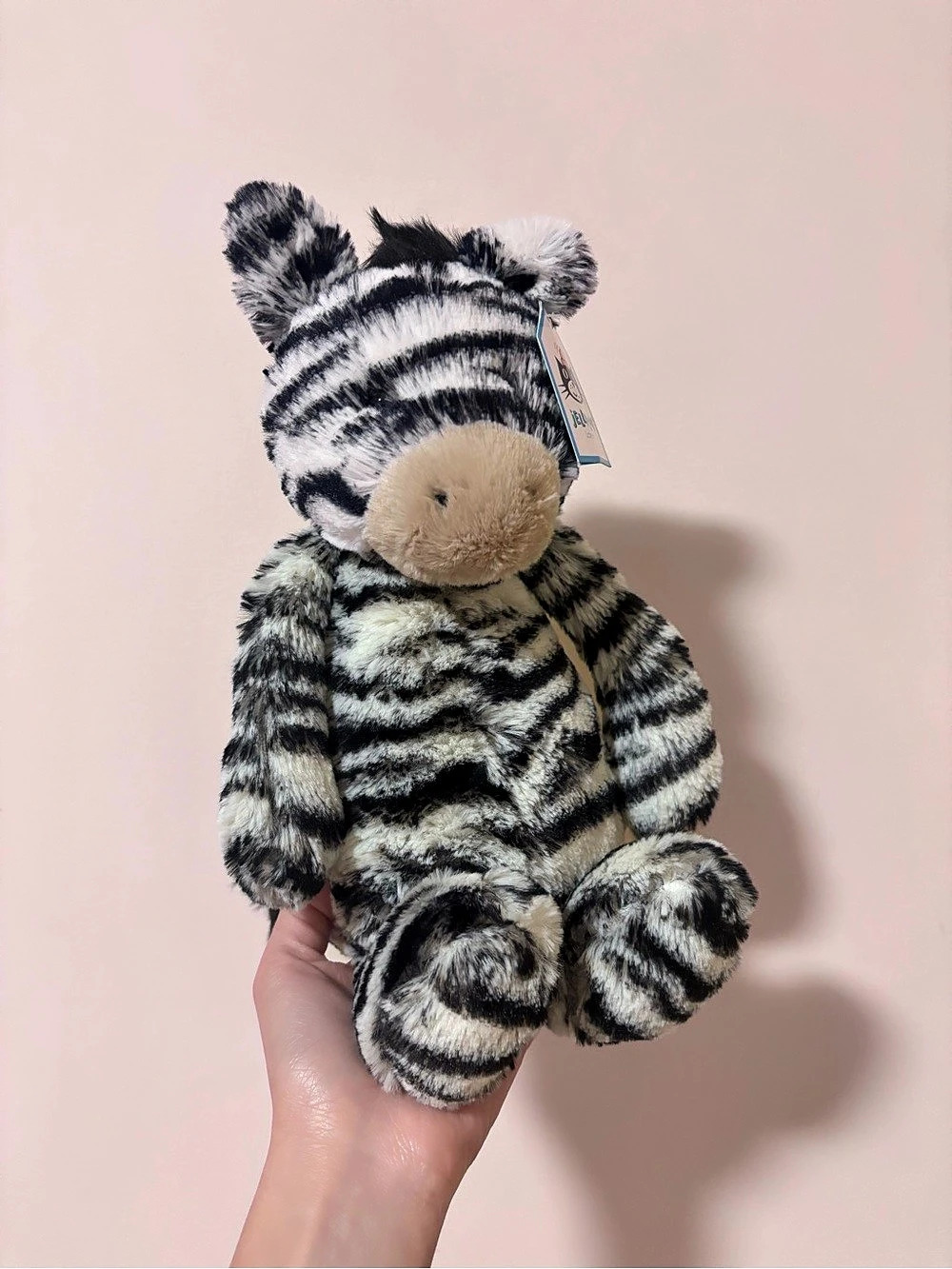 Jellycat Medium Bashful Zebra retired